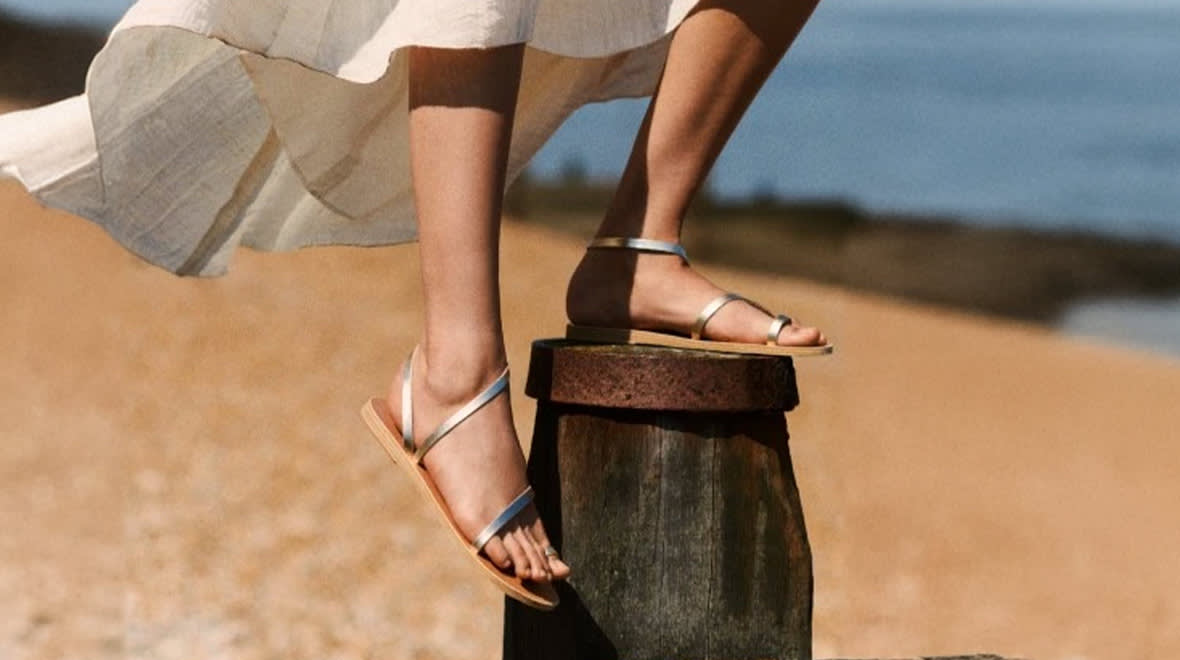 ANCIENT GREEK SANDALS DSK PLP Banner