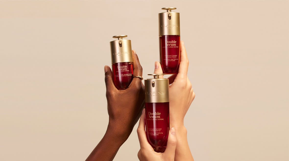 Clarins DSK PLP Banner