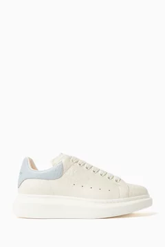Off White/light Blue