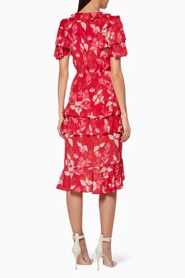 Talulah pollen midi dress discount