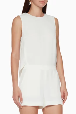 Club monaco white romper new arrivals