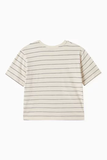 Striped Gio T-shirt in Cotton-jersey