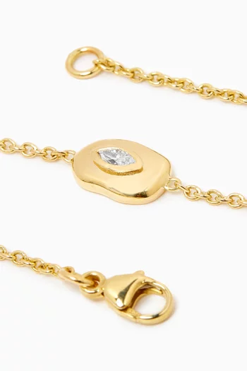 Treasured Diamond Bracelet in 14kt Gold