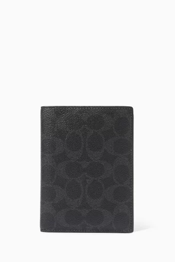Passport Case in Signature Canvas