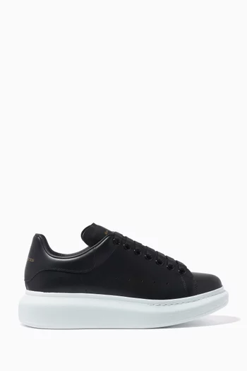 Oversized Leather Sneakers        