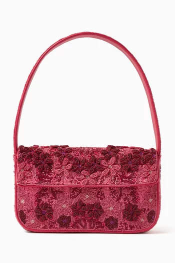 Tommy Beaded Shoulder Bag