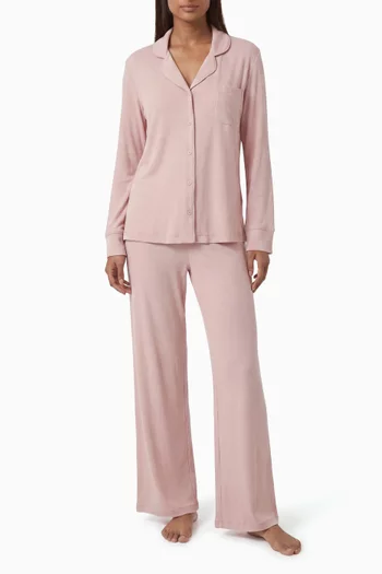 Soft Lounge Rib Sleep Set