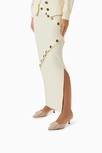 Maysale 50 Mules in Suede