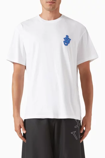 Anchor Patch T-shirt in Organic-cotton