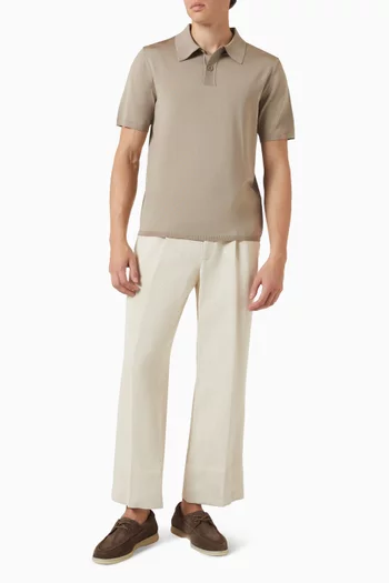 Polo Shirt in Knit