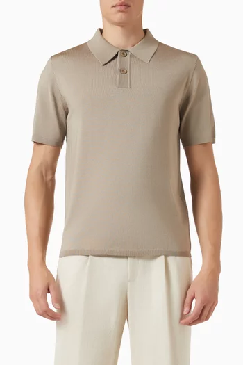 Polo Shirt in Knit