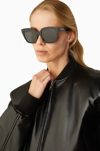 Monochroms 03 Square Sunglasses in Acetate