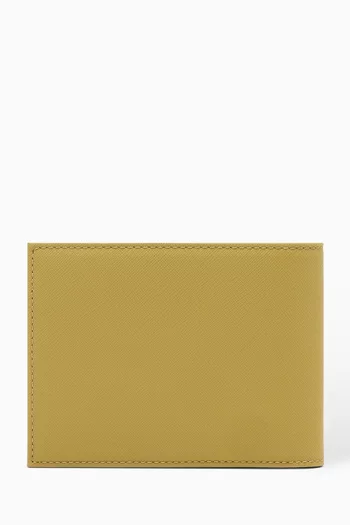 EA Stamp Bi-fold Wallet in Eco Leather