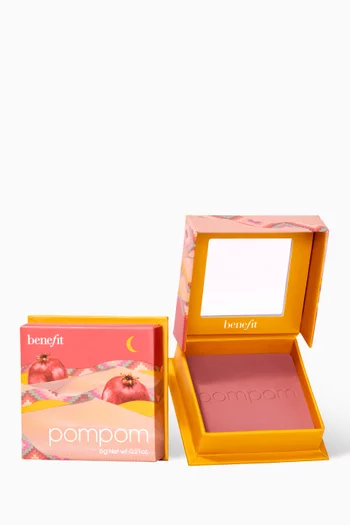 Pomegranate Rose PomPom Blush, 6g
