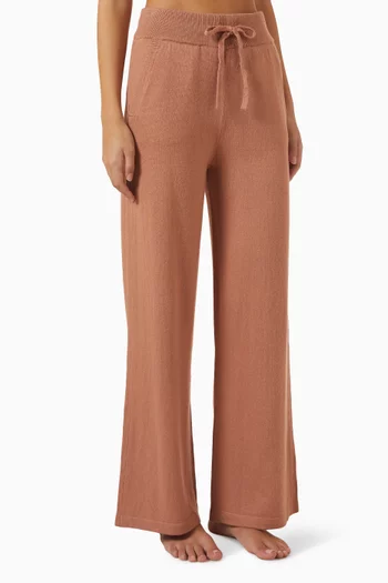 Drawstring Sweatpants in Recycled Cotton Blend