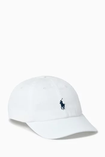 Logo Sports Cap in Cotton