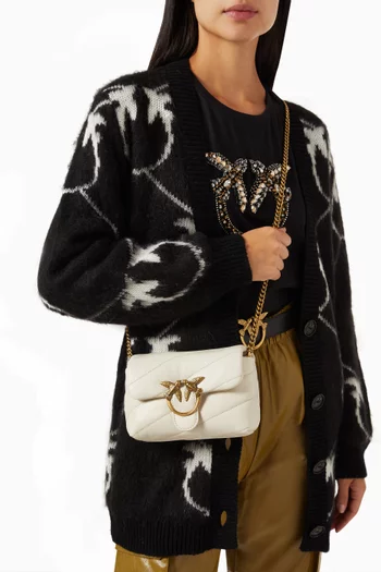 Baby Love Puff Bag in Maxi Quilted Nappa