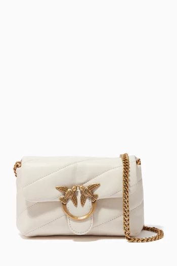 Baby Love Puff Bag in Maxi Quilted Nappa