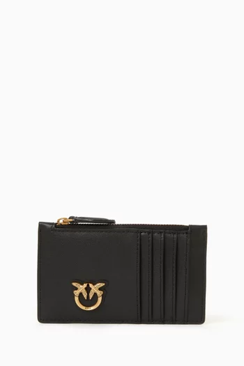 Airone Card Holder in Leather