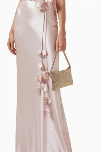 Your Best Friend La Grande Bag in Crystal Mesh