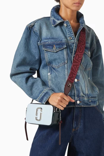 The Snapshot Crossbody Bag in Leather