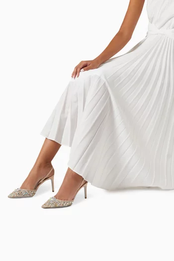 Cinderella 80 Slingback Pumps in Soft Nappa