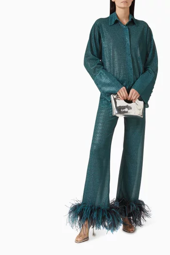 Lumiere Shirt in Metallic Lurex