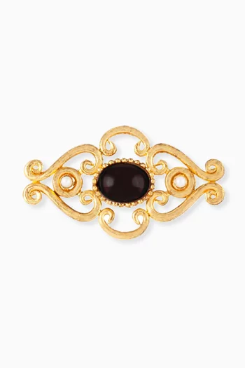 Rediscovered 1980s Victorian Revival Brooch