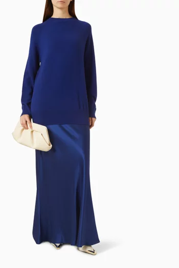 Monument Dress in Cashmere & Silk