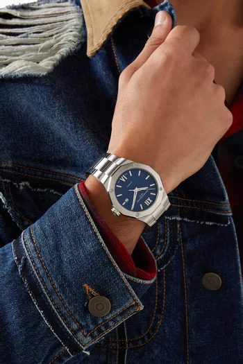 Riviera Automatic Steel Watch, 42mm