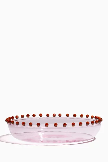 Pearl Platter in Glass