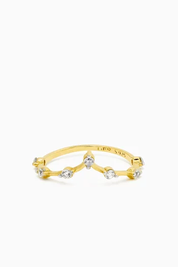 My Secret Ring in 24kt Gold-plated Sterling Silver