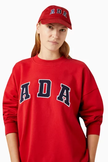 Ada Logo Cap in Cotton-canvas