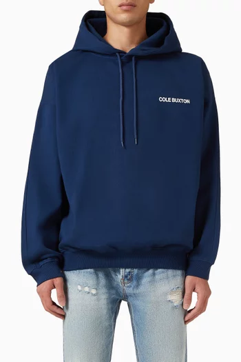 Logo Hoodie in Cotton-fleece