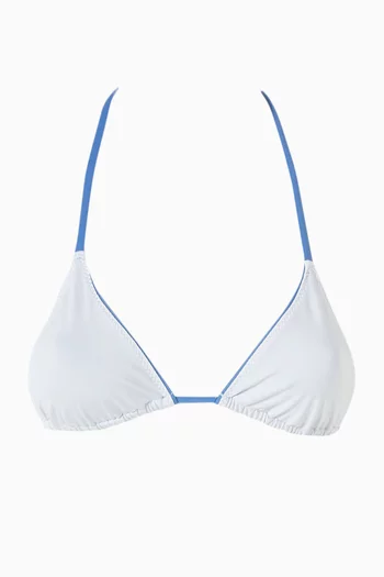 Nick String Triangle Bikini Top
