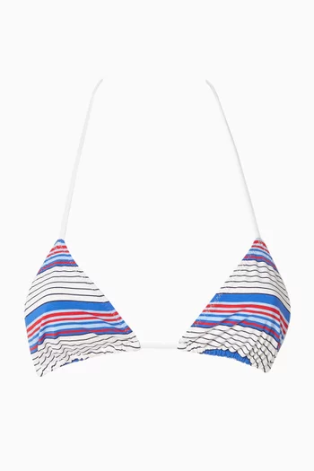 Nick String Triangle Bikini Top