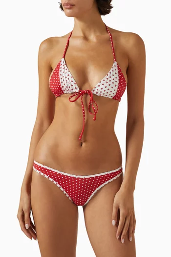 Dove Classic Bikini Briefs in Stretch Nylon