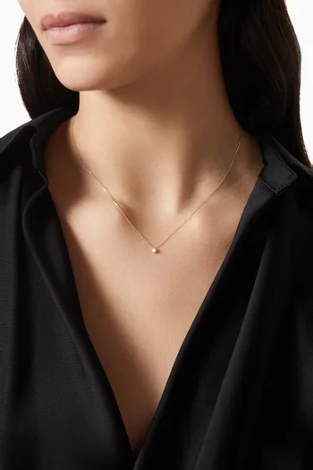 Danaé Diamond Necklace in 18kt Gold