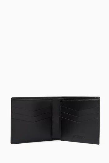 Billfold Wallet in Alligator-embossed Leather