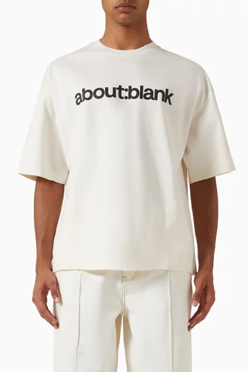 Block T-shirt in Cotton Jersey