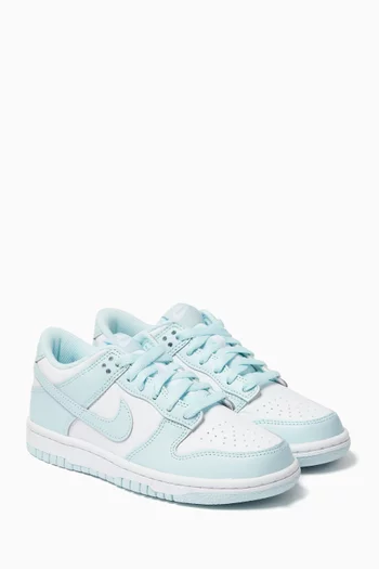 Dunk Low Sneakers in Leather