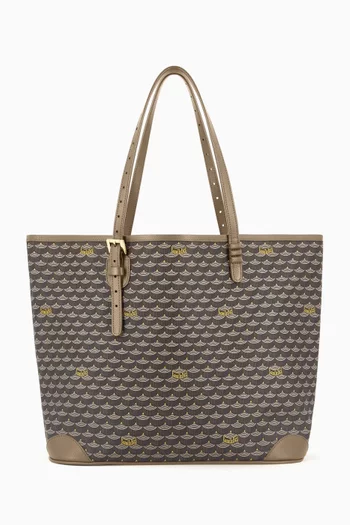 Daily Battle 35 Tote Bag in Canvas & Leather