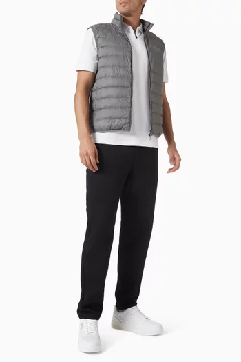 Quilted Puffer Vest in Nylon