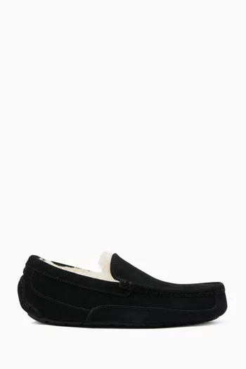 Ascot Slippers in Suede
