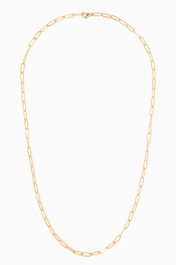 Chain Lynx Necklace in 18kt Yellow Gold