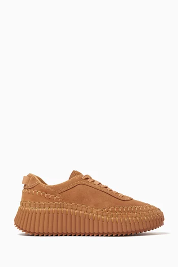 Nama Sneakers in Suede Calfskin