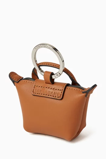 Mini Pliage Xtra Airpod Case in Leather