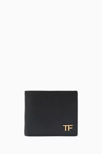 Logo Bifold Wallet in Leather