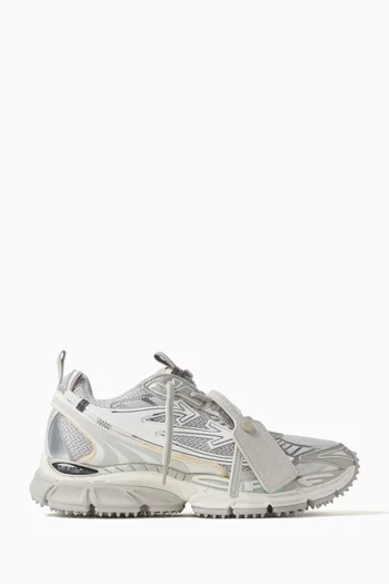 Be Right Back Sneakers in Leather and Mesh
