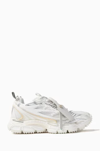 Be Right Back Sneakers in Leather and Mesh